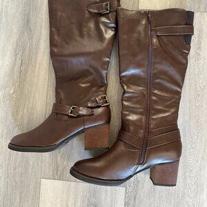 Knee-high Brown Boots